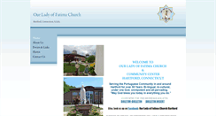 Desktop Screenshot of ourladyoffatimachurch.org